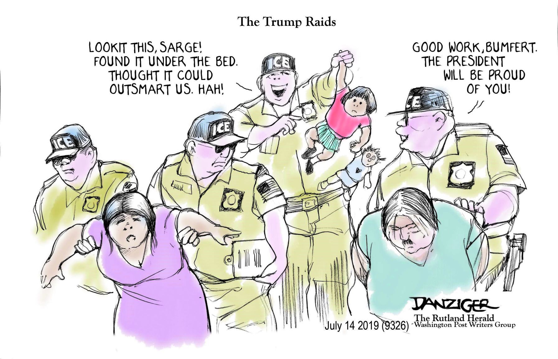 Jeff Danziger cartoon